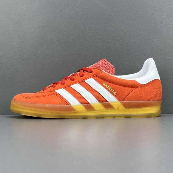 Adidas Gazelle Indoor Bold Orange Sneakers - Picture 6 of 10